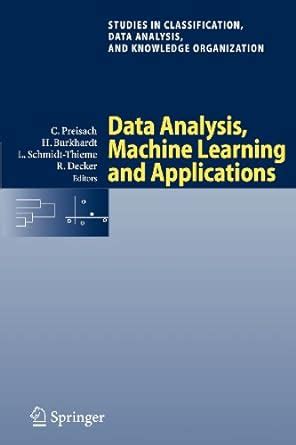 Data Analysis, Machine Learning and Applications : Amazon.in: Books