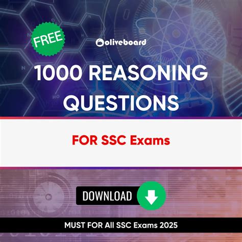1000 Reasoning Questions for SSC Exams