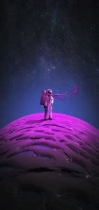 Astronaut Space Animated Hd Matte Finish Poster Paper Print - Animation ...