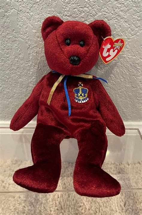 Ty Beanie Babies Celebrations Bear queen Elizabeth II - Etsy