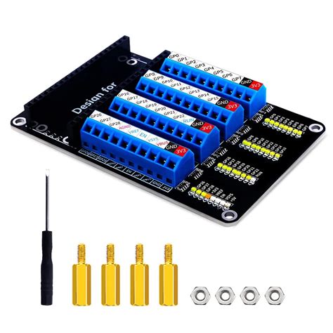 Buy for Raspberry Pi Pico Terminal Block Breakout Board Module for ...
