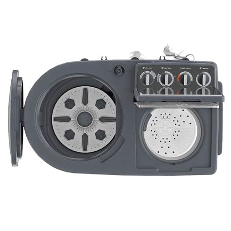 Whirlpool 10.5kg Ace XL Semi-Automatic Washer (Grey, In-Built Heater ...
