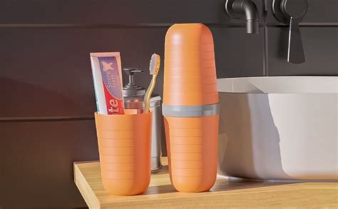 Raxon Innovation Toothbrush Case Cover Holder | Capsule Shape Travel ...