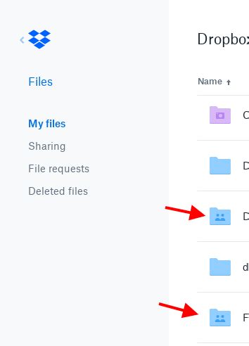Image result for Dropbox Add File to Shared Folder