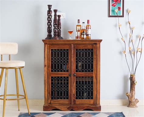 Up to 50% Off Sheesham Wood Bar Cabinet Online