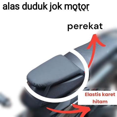 Jual alas duduk motor full busa plus perekat empuk kulit sintetis ...