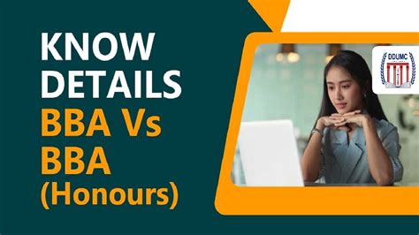 BBA vs BBA Hons. Which one to choose? | Best Course to Choose after 12th