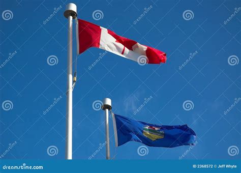 Alberta & Canada Flag stock photo. Image of flag, canadian - 2368572
