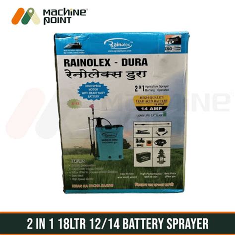 Knapsack Battery Sprayer Dura 12V14A – Machine Point