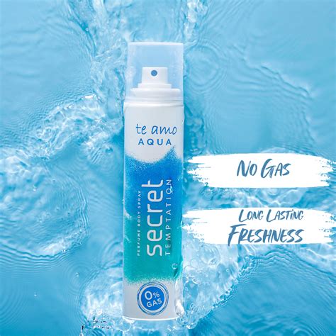 Te Amo Aqua 120ml | Body Perfume for Women | Secret Temptation