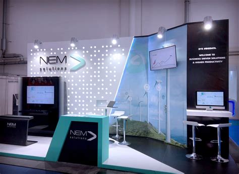 Stand diseñado y construido para Nem Solutions en Wind Energy 2016