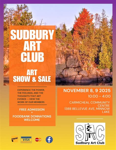 Sudbury Art Club Fall Art Show , Carmichael Community Centre, Sudbury ...