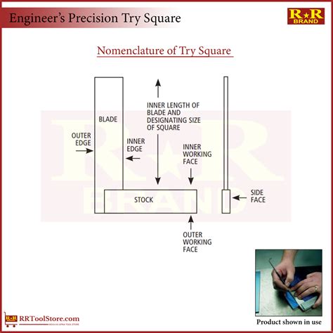 Engineer's Precision Try Square | RR BRAND