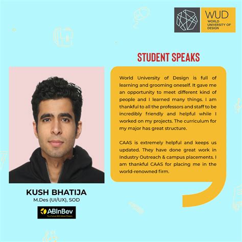 Graduation Projects & Placements at World University of Design | WUD