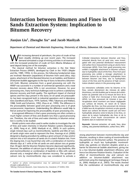 Bitumen Extraction 的图像结果