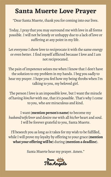 4 Santa Muerte Prayers For Love, Forgiveness, And Guidance | Santa ...