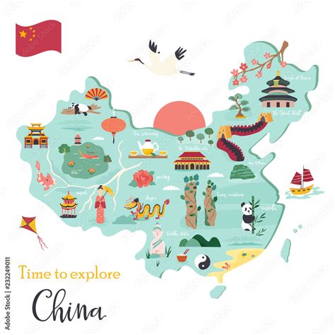 中国 Map Cartoon 的图像结果