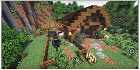 Image result for Minecraft Easy Small Barn Tutorial