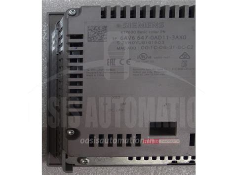 Repair / Purchase SIMATIC HMI KTP600 Automaiton product Model - 6AV6 ...