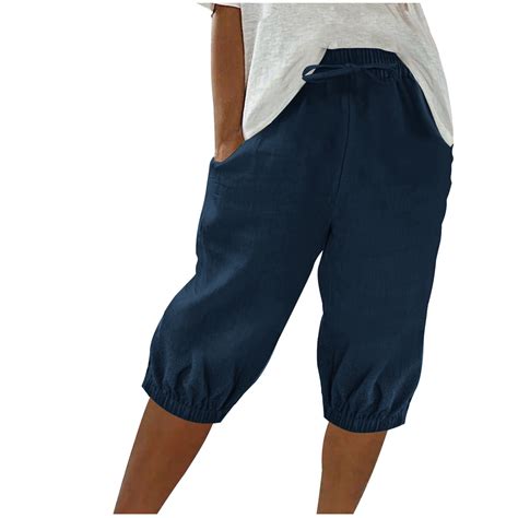 Capri Joggers Womens Capris for Summer, Soft Casual Running Capri Pants ...