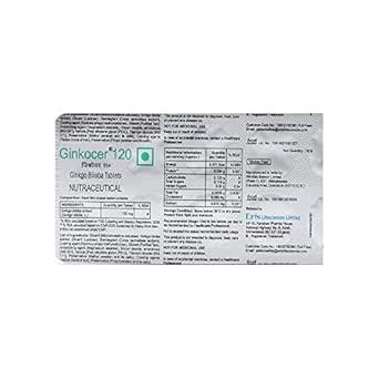 Ginkocer Capsule 10's : Amazon.in: Health & Personal Care
