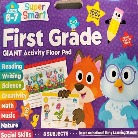 First Grade Giant Activity Floor Pad — Toycra