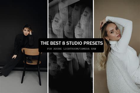 The Best 8 Studio Lightroom Presets | Presets ~ Creative Market