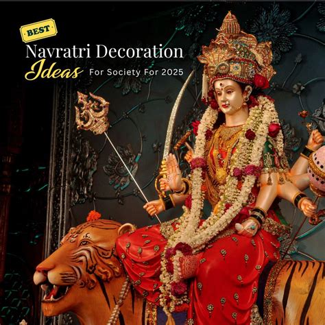 Navratri Decoration Ideas For Society | ThreadVibe Living