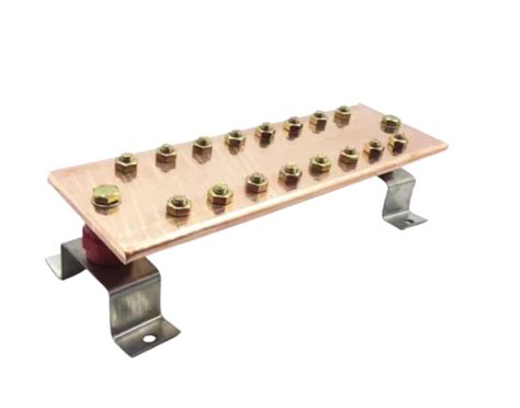 Buy Copper Ground Bus Bar Kit Wall/Surface .16"*2.3"*10" Ground Bar Kit ...