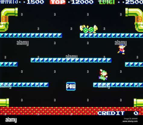 Mario Bros Arcade Luigi