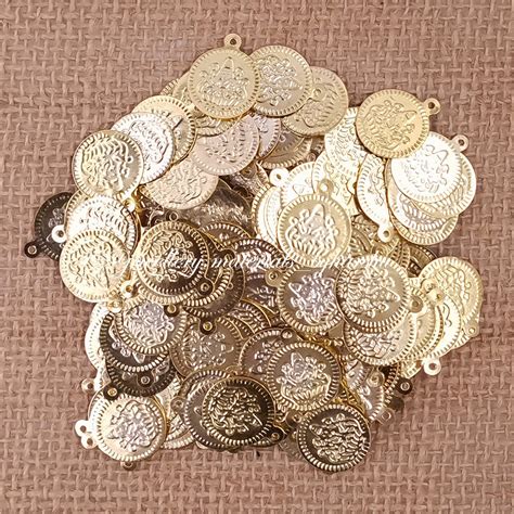 15MM Gold Lakshmi Coins – Harshu's Craft Store