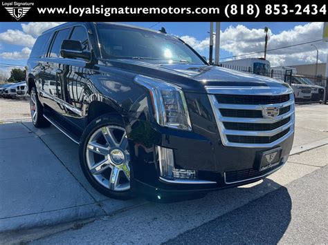 Used 2017 Cadillac Escalade ESV Luxury For Sale ($26,999) | Loyal Signature Motors Inc Stock #202446