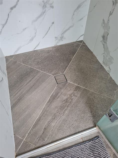 Shower grate/tile not draining : r/AusRenovation