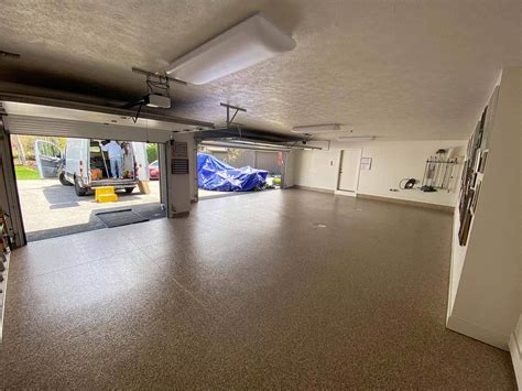 Epoxy Garage Floor Before and After Quality Installation