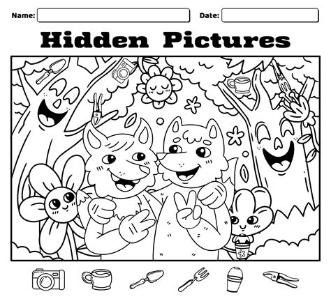 7 Best Images of Free Printable Find Hidden Objects - Free Hidden ...