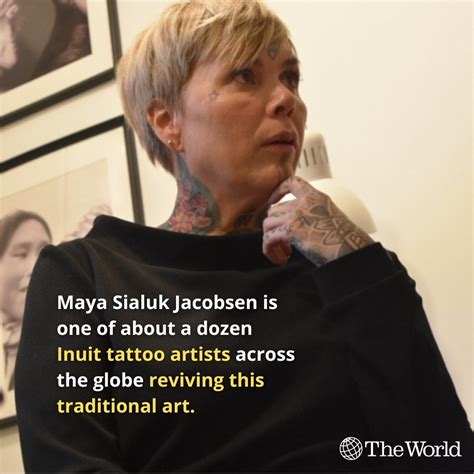 Maya Jacobsen Tattoos The World | Greenland's Indigenous Peoples Once