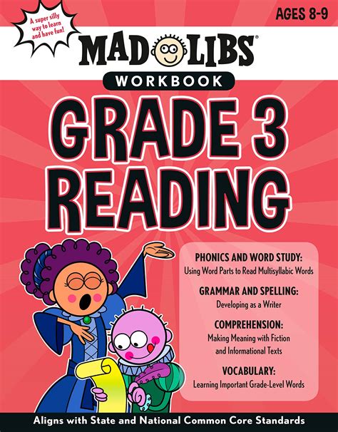 Buy Mad Libs Workbook: Grade 3 Reading: World's Greatest Word Game (Mad ...