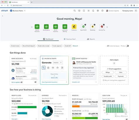 Image result for QuickBooks User Interface