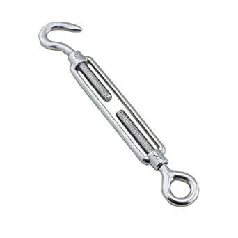 Awesome Galvanized Turnbuckle Hook and Eye Light Duty Wire Rope Tension ...