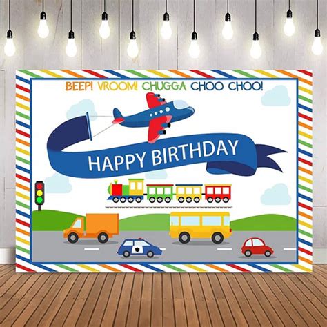 KTWD Boys Birthday Backdrop Drive by Birthday Parade India | Ubuy