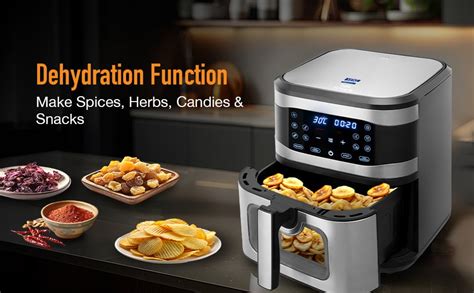 Buy Kent Digital 8 L Air Fryer 1700 W, Blue and Silver at Reliance Digital