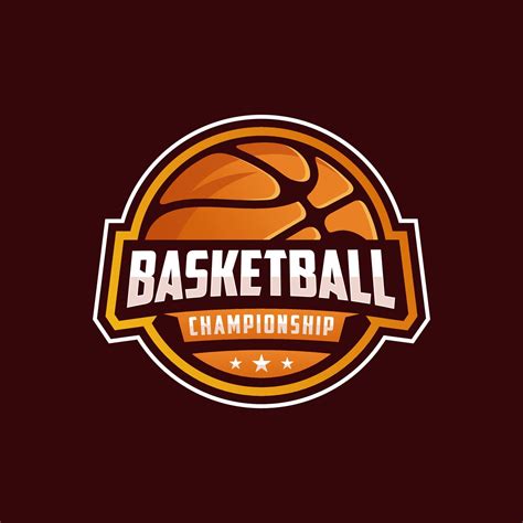 Basketball logo vector design 15088051 Vector Art at Vecteezy