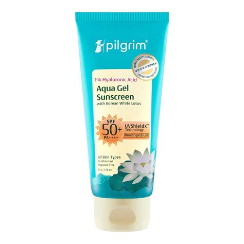 1% Hyaluronic Acid Aqua Sunscreen Gel SPF 50 PA++++