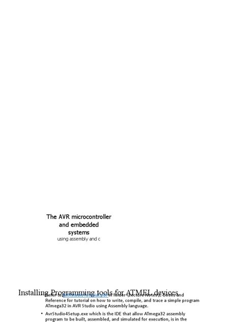 AVR Architecture | Descargar gratis PDF | Computer Architecture ...