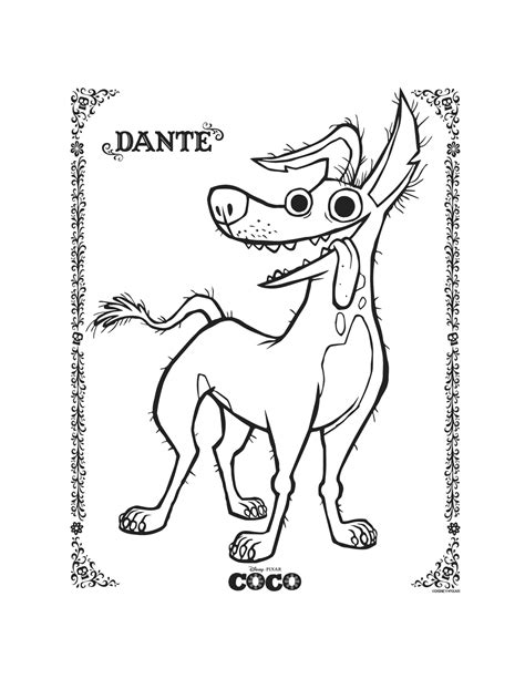 Coco Coloring Pages – Printable Coloring Pages. FREE