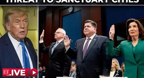 US immigration crackdown LIVE | Trump’s chilling message to sanctuary ...