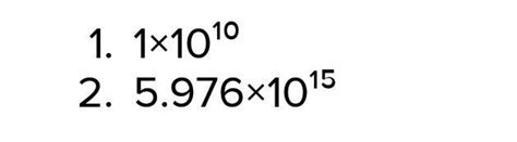 Express the numbers appearing in the following statements in the ...