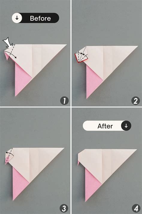 Origami Bird Easy How To Make An Origami Flapping Bird Origami Way