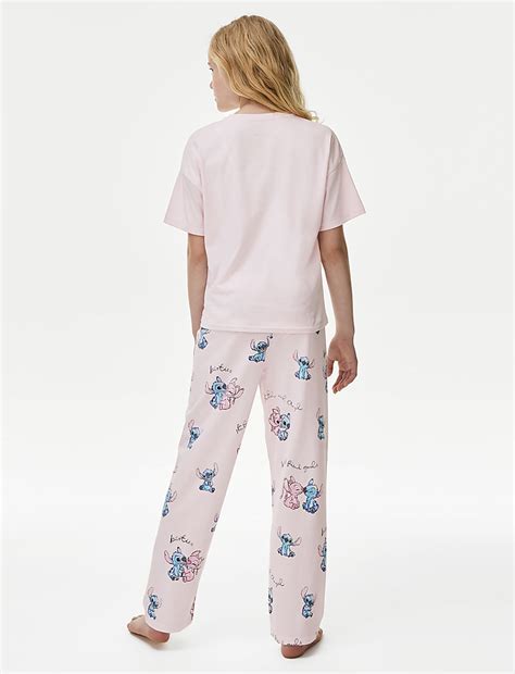 Buy Lilo & Stitch™ Pyjamas (3-16 Yrs) at Marks & Spencer