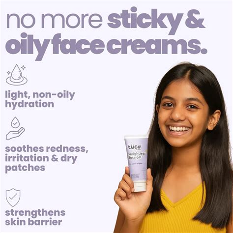 Oat & Rice Water Face Gel 50g | Tuco Kids